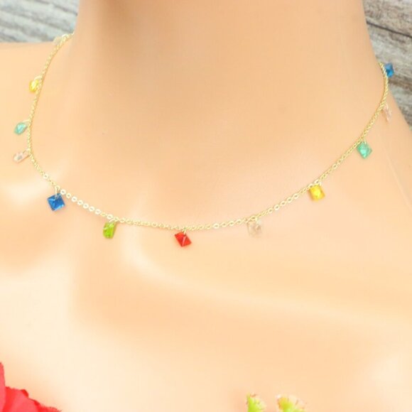 "Minimalist Necklace – Timeless, Elegant Jewelry for Her, MAR092113 - Picture 8 of 10